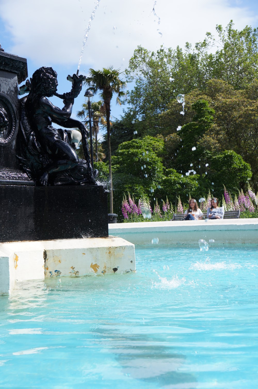 New Zealand Albert Park Fountain