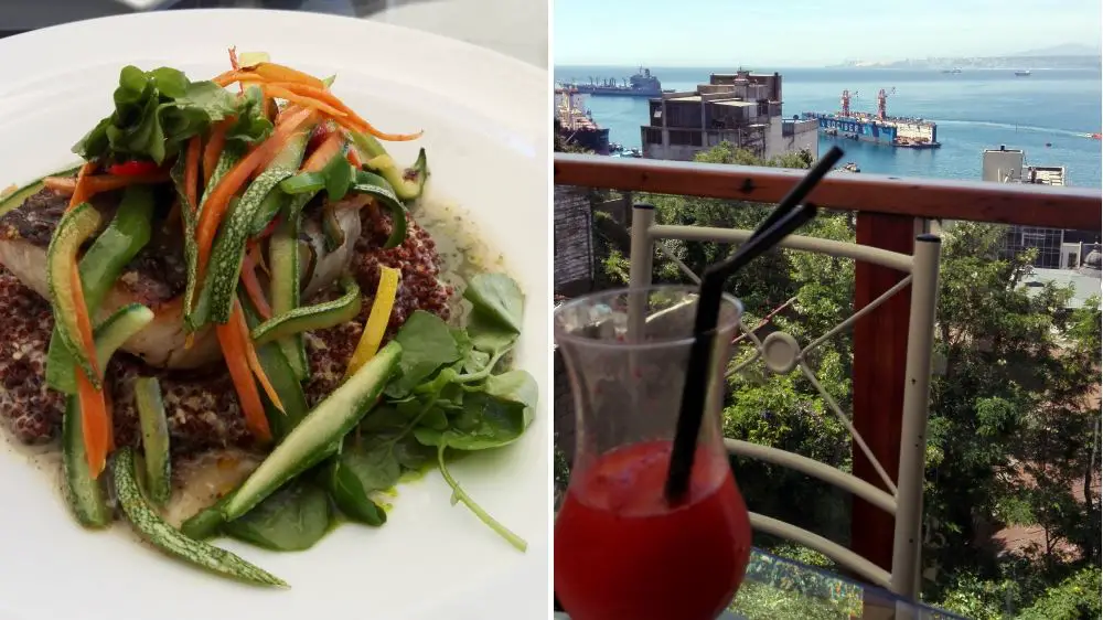 Valparaíso - Lunch at La Concepción