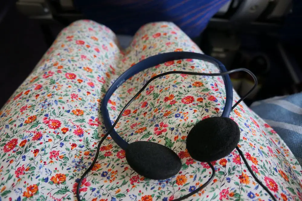 Airplane headphones